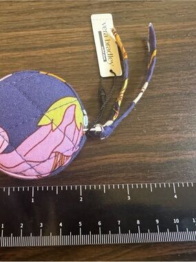 NWT Vera Bradley Pull Out Tap Measure Pattern Coffee Garden Floral Great Gift